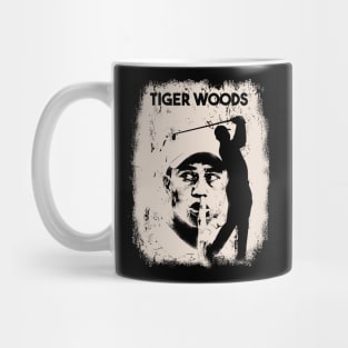 Vintage Distressed Tiger Woods Mug